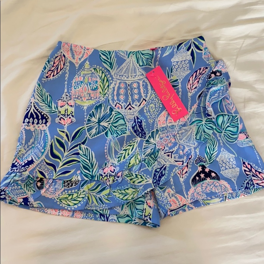 NWT lapis lanterns Faye skort